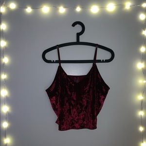 Velvet Crop Tank from LaSenza